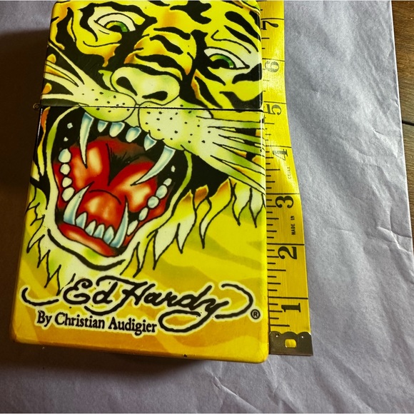 Ed Hardy | Other | Very Large Refillable Ed Hardy Tiger Collectors Item ...
